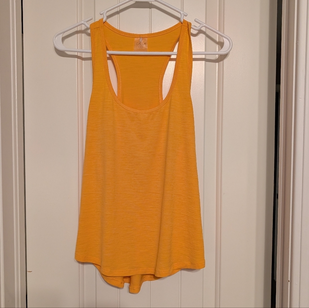SALE -- CALIA Women's Racerback Tank Top, Size Small, Orange 🧡 - Picture 2 of 6